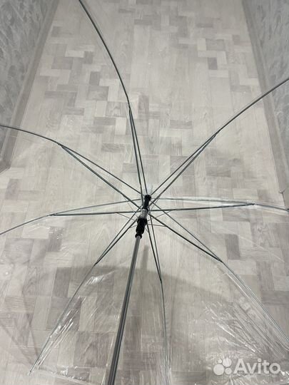 Зонт прозрачный