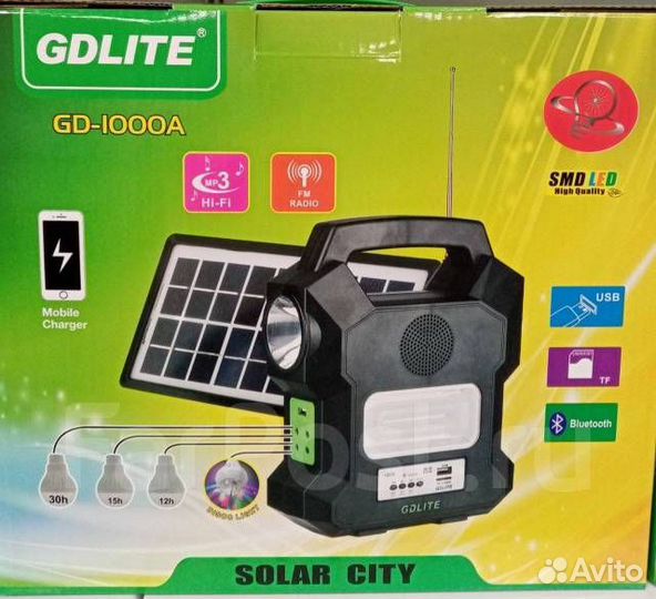 Автономная система освещения GD-1000А