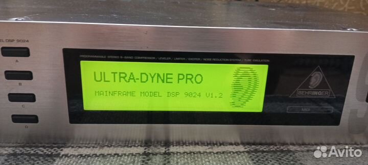 Процессор behringer ultra-dyne pro 9024