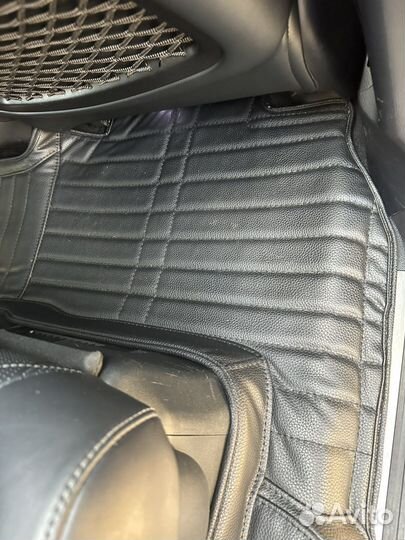 3D коврики из экокожи тойота 200