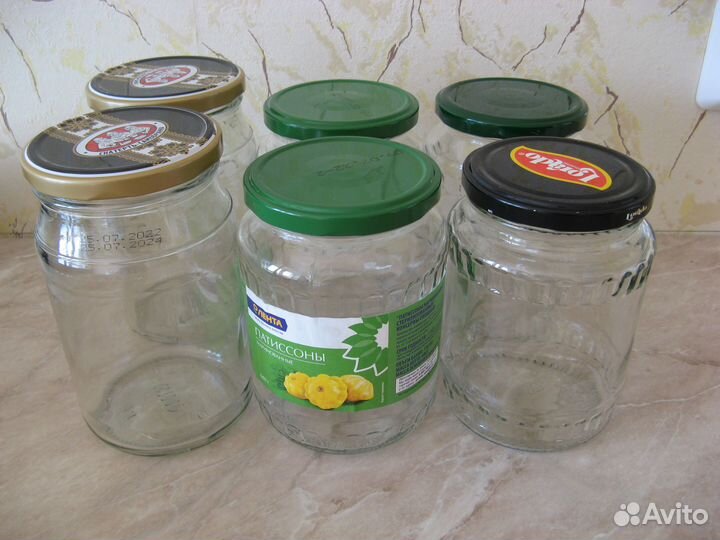 Банки стеклянные