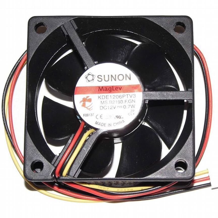 [KDE1206PTV3-MS.B2193.F.GN] Вентилятор Delta 12v Kde1206ptv3-Ms.b2193.F.gn