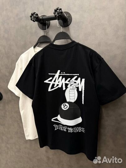 Футболка оверсайз Stussy