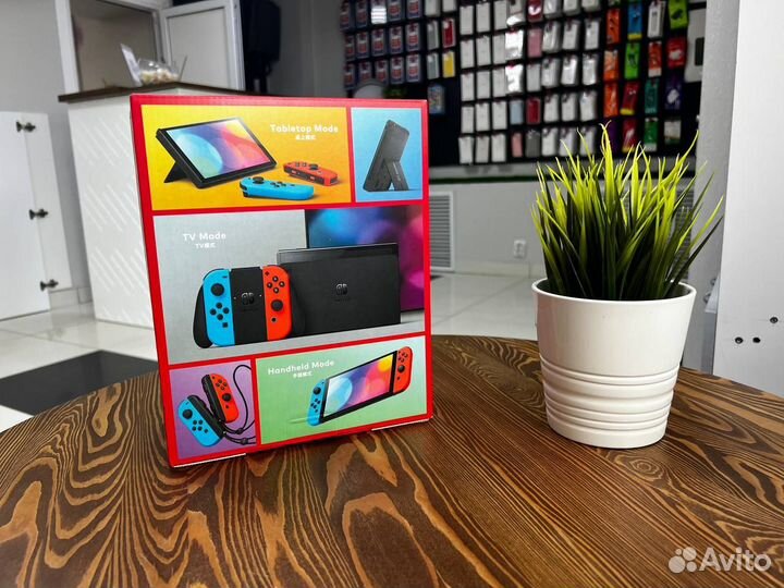 Nintendo Switch с oled новая