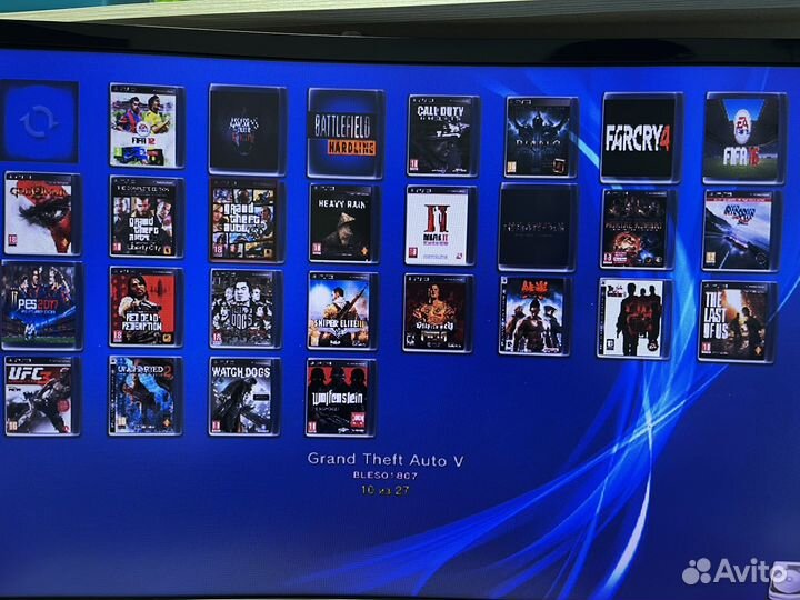 Sony PS3, 27 игр, 2 джойстика
