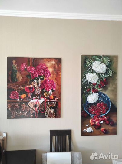 Картина маслом на холсте натюрморт