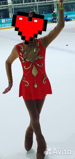 Платье для фигурного катания 128 134