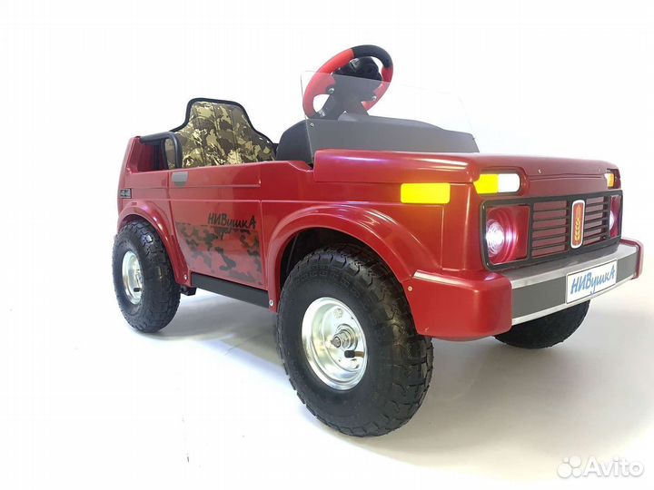 Электромобиль детский на аккумуляторе Нивушка