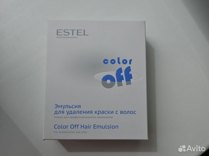 Эмульсия для удаления краски с волос