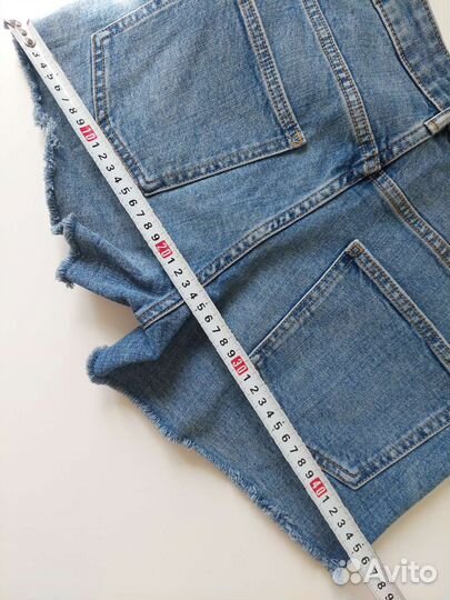Джинсовые шорты hm (36)
