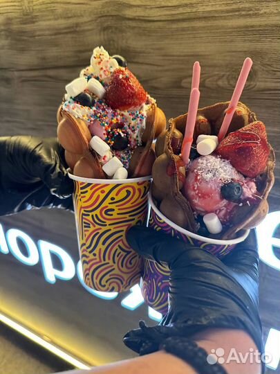 Продавец мороженого