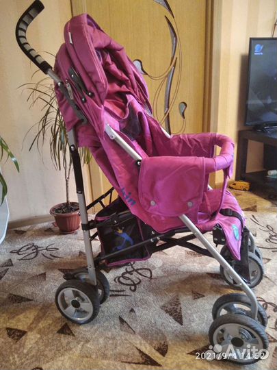 Прогулочная коляска трость бу