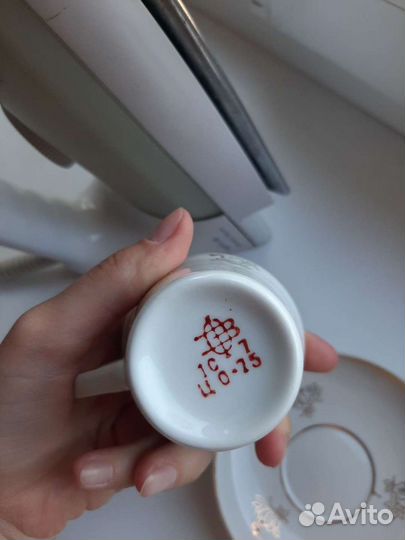 Фарфоровые чашки СССР