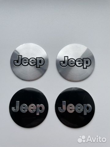 Наклейки на ступичнын колпачки Jeep Джип