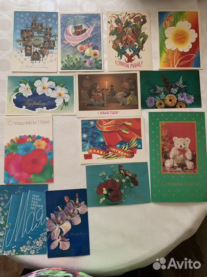 Открытки художники Зарубин,Похинтова,Величкина