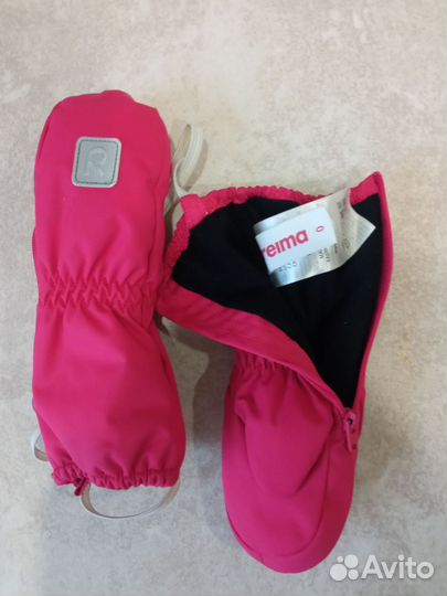 Варежки зимние reima 0