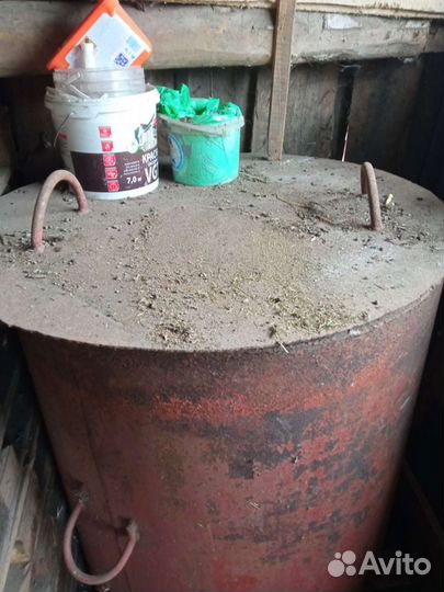 Бочка металлическая