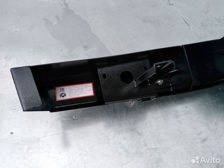 Задний бампер Аллигатор с квадратом УАЗ 452