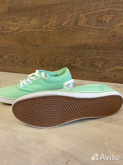 Кеды vans w atwood low canvas spring green 39-40