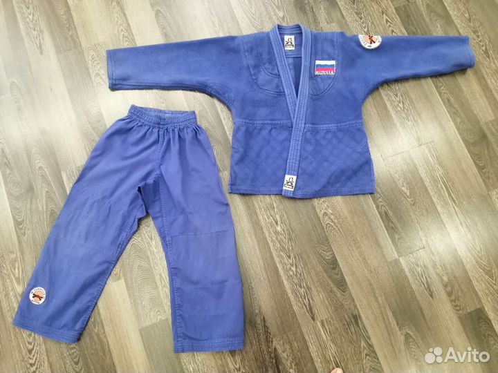 Кимоно для дзюдо синее