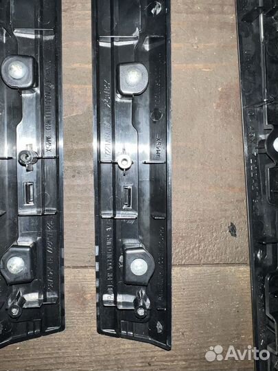 Накладки дверных карт декоративные Паджеро 4