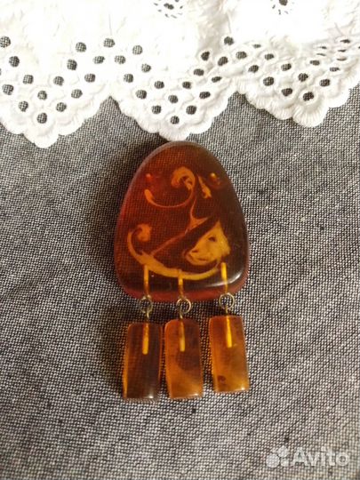 Брошь винтаж