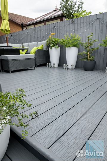 Террасная доска дпк вельвет / браш