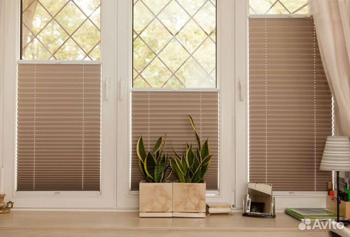 Шторы плиссе, рулонные шторы