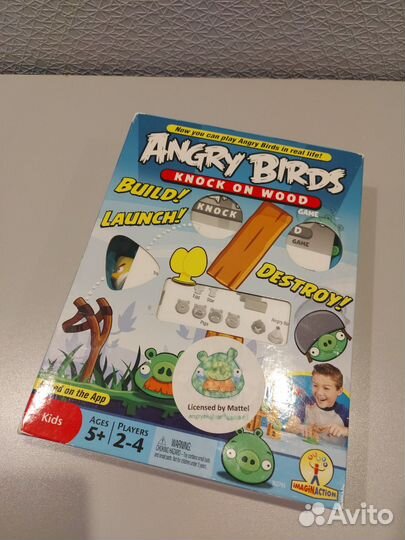 Angry Birds Knock on wood - настольная игра