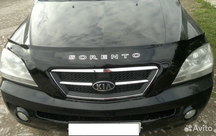 Дефлектор капота Kia Sorento с 2002 по 2009 г.в