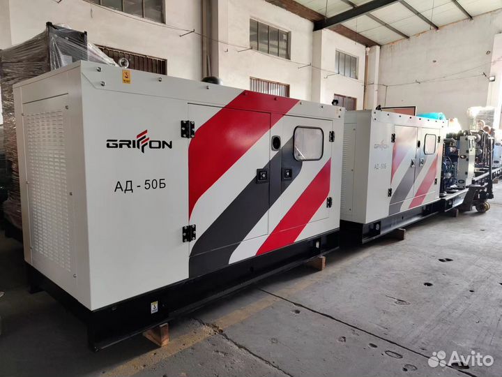 Дизельный генератор 80 кВт в кожухе