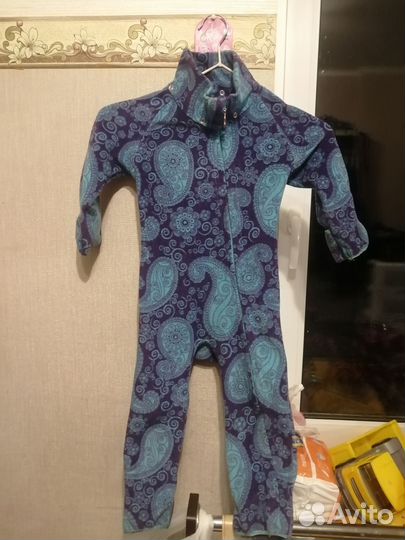 Флисовый комбинезон