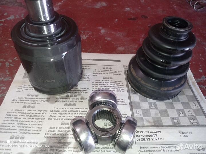 Шрус внутренний just drive размеры в описании