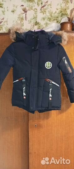 Куртка зимняя детская на мальчика