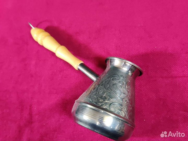 Турка медная 300 мл Виноградная лоза