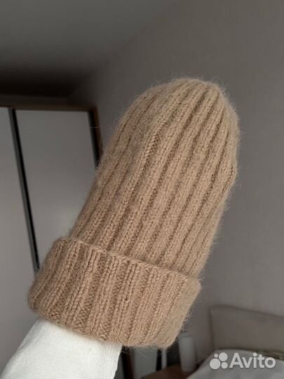 Шапка тыковка новая из пуха норки ручная работа