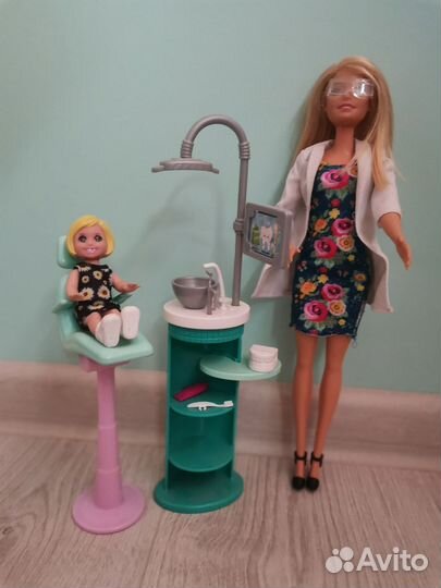 Кукла барби стоматолог