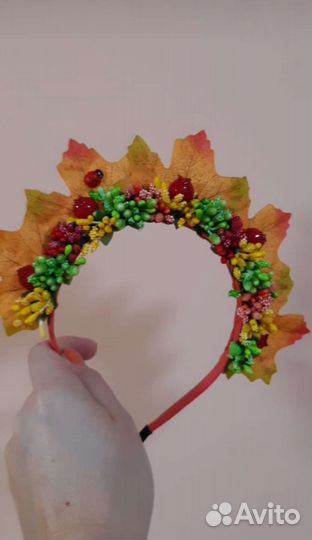 Ободок королева осени