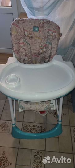 Стульчик для кормления happy baby