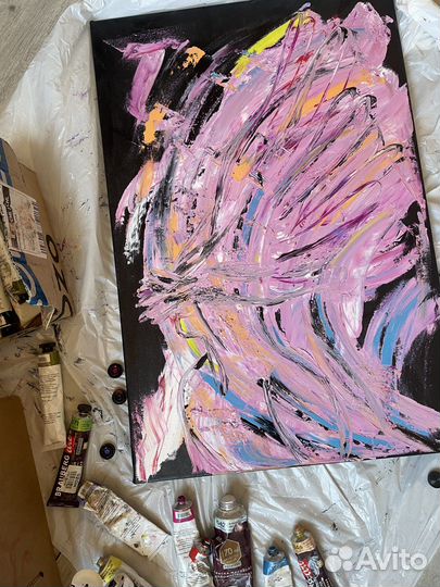 Картина абстракция