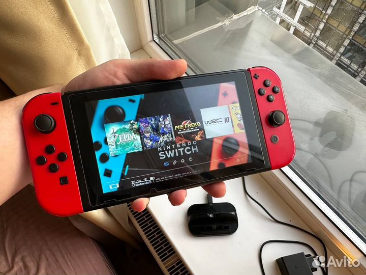 Nintendo Switch Прошитая + много игр
