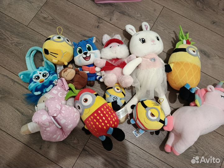 Мягкие игрушки пакетом бесплатно