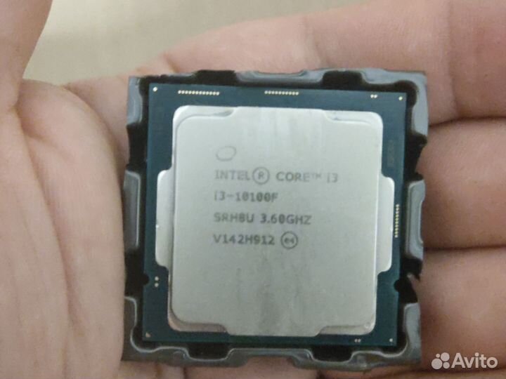 Процессор intel core i3 10100f