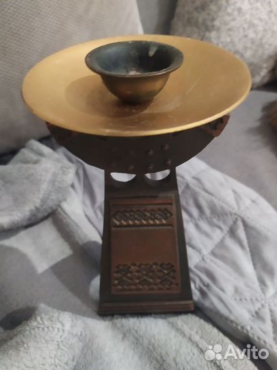 Подсвечник бронза СССР