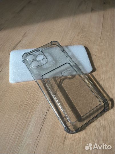Чехол на iPhone 12 pro max прозрачный