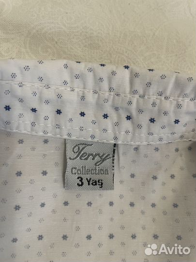 Рубашка для мальчика 98