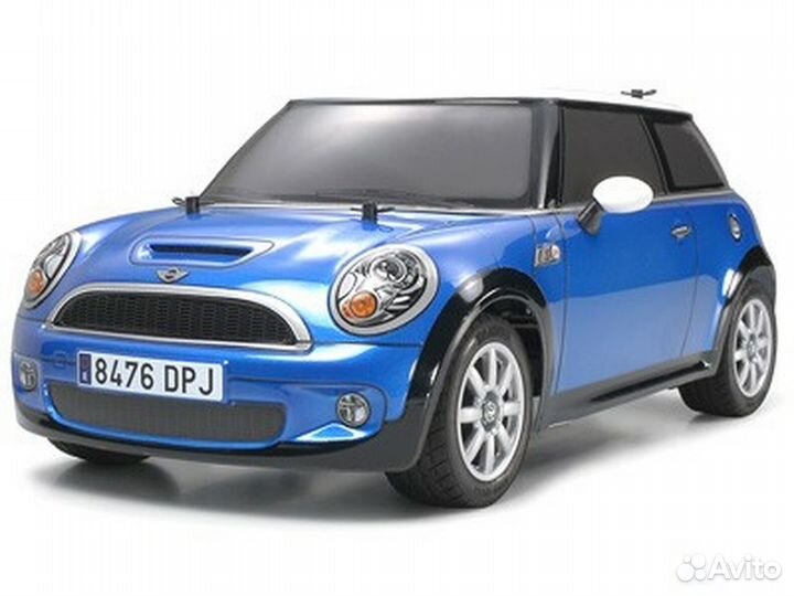 Кузов для rc модели Mini Cooper S масштаб 1/10
