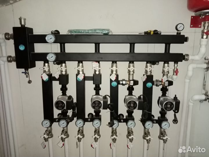 Отопление, тёплый пол, сантехника