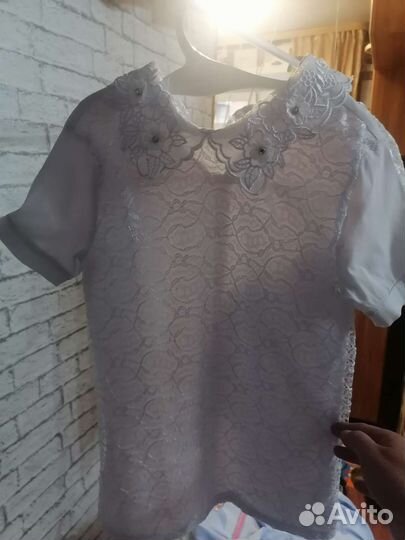 Блузка школьная