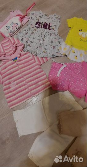 Вещи пакетом на девочку